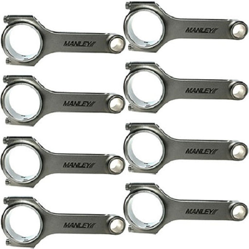 Manley Ford 5.0L V8 Coyote 5.933in Length Pro Series I Beam Connecting Rod Set - BattleBorn SpeedShop