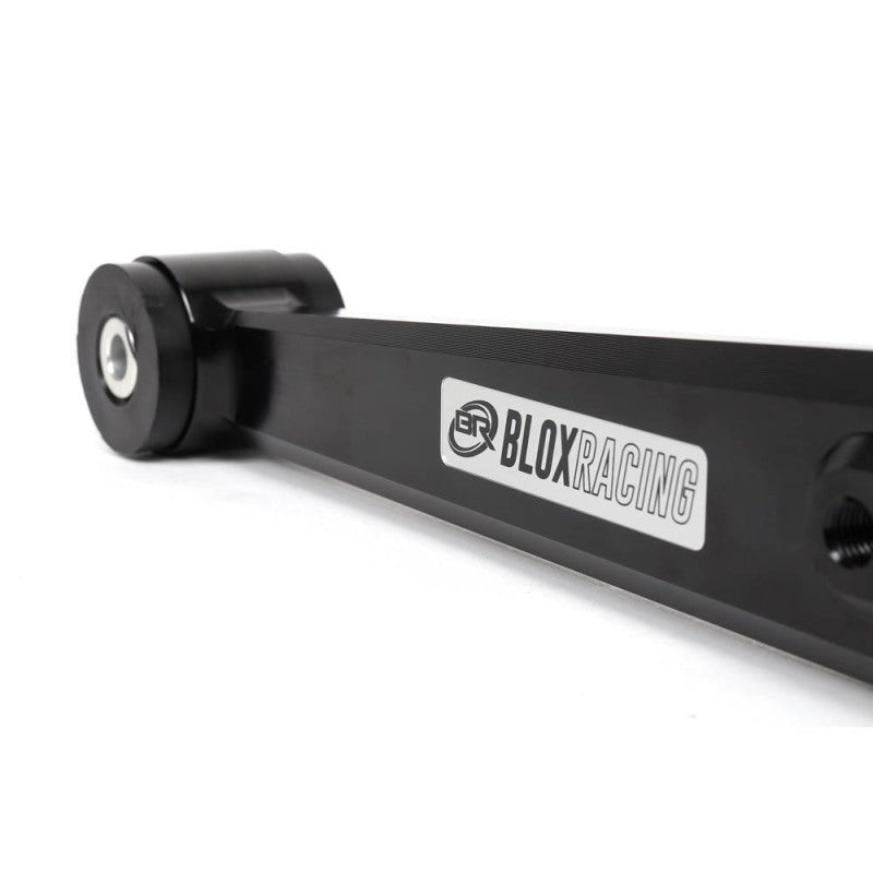 BLOX Racing V2 Billet Rear Lower Control Arms Poly Bushings 96 - 00 Honda Civic - Black - BattleBorn SpeedShop