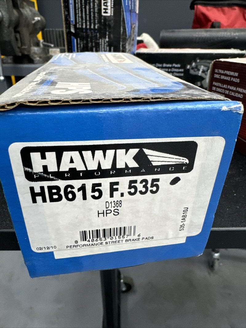 Hawk Rear HPS Brake Pads for 2008-2015 EVO X  HB615F.535