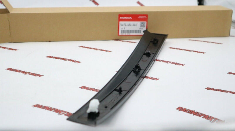 92- 95 HONDA CIVIC LH DRIVER SIDE DOOR GARNISH TRIM PILLAR SASH  2 3 dr GENUINE