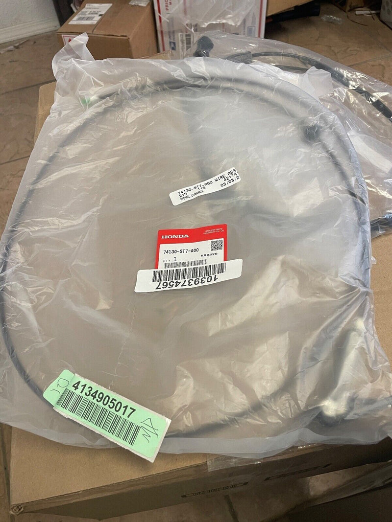 OEM HONDA HOOD RELEASE CABLE & LEVER 94-01 INTEGRA TYPE-R LS GSR