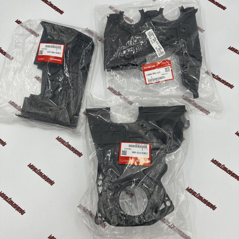NEW OEM HONDA 99-00 CIVIC SI B16A2 FULL TIMING BELT COVER KIT B16 B16A B16A2