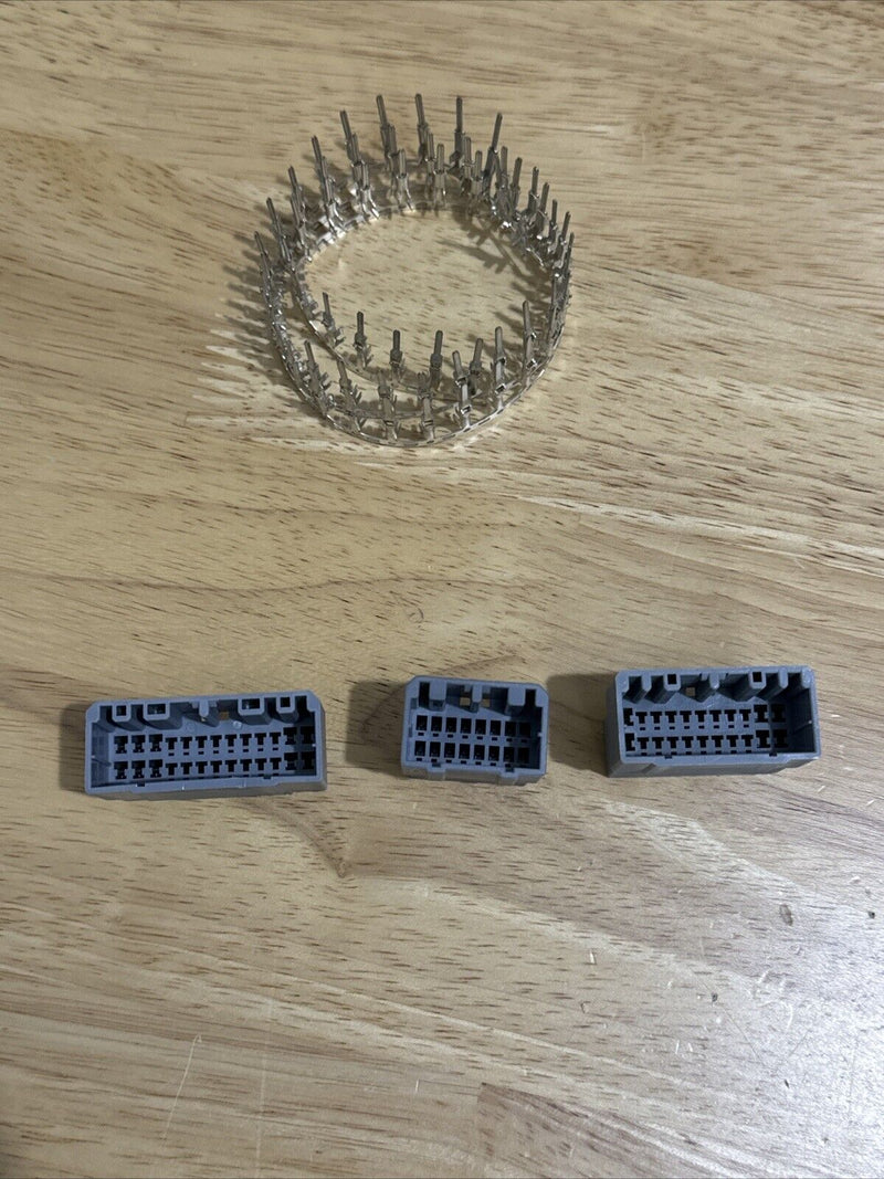 OBD1 ECU Header Connector Plugs Honda Female Side Custom Jumpers W/ Pins DIY