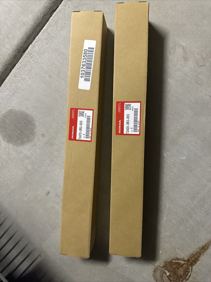 HONDA Genuine 92-95 CIVIC EJ1 EG3 EG4 EG5 EG6 Door Pillar Sash Garnish R&L Trim