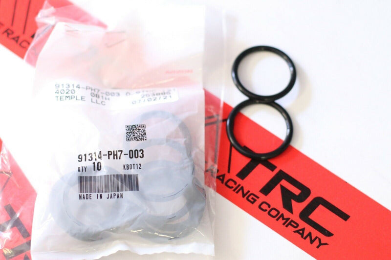Genuine (2) Honda Connector Pipe O-Ring (31.2 x 4.1) Connecting 91314-PH7-003