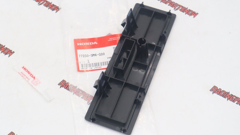 88-91 OEM CIVIC CRX RADIO BLOCK OFF DELETE COVER PLATE HONDA EF DX LX EX SI