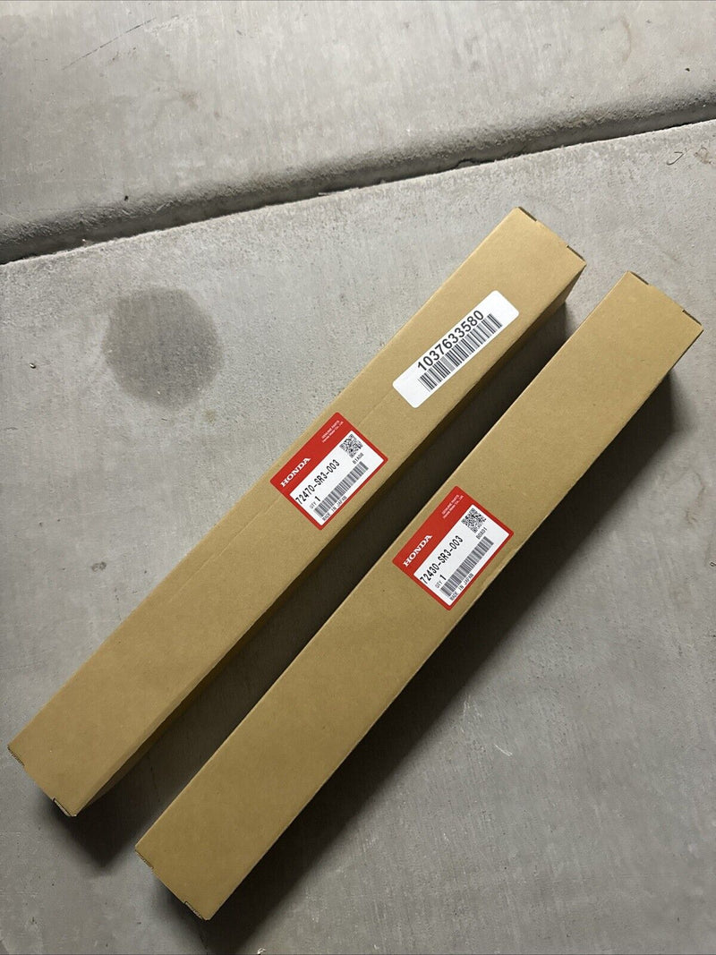 HONDA Genuine 92-95 CIVIC EJ1 EG3 EG4 EG5 EG6 Door Pillar Sash Garnish R&L Trim