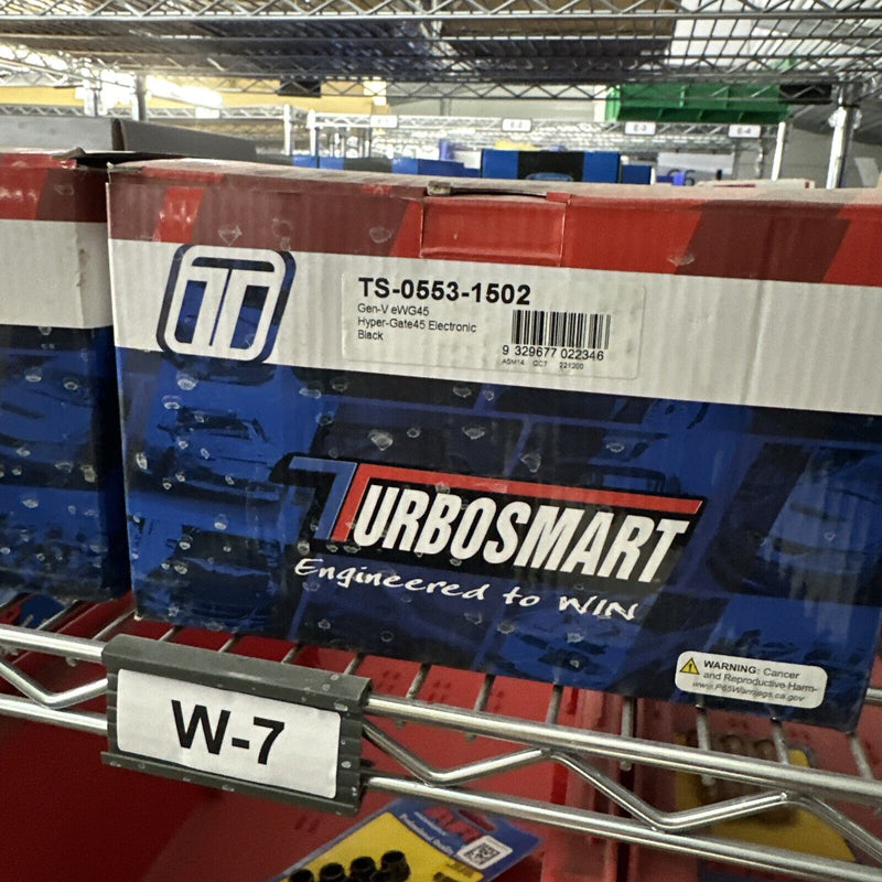 Turbosmart WG45 Gen V Hyper-Gate 45 Electronic Wastegate Black EWG TS-0553-1502