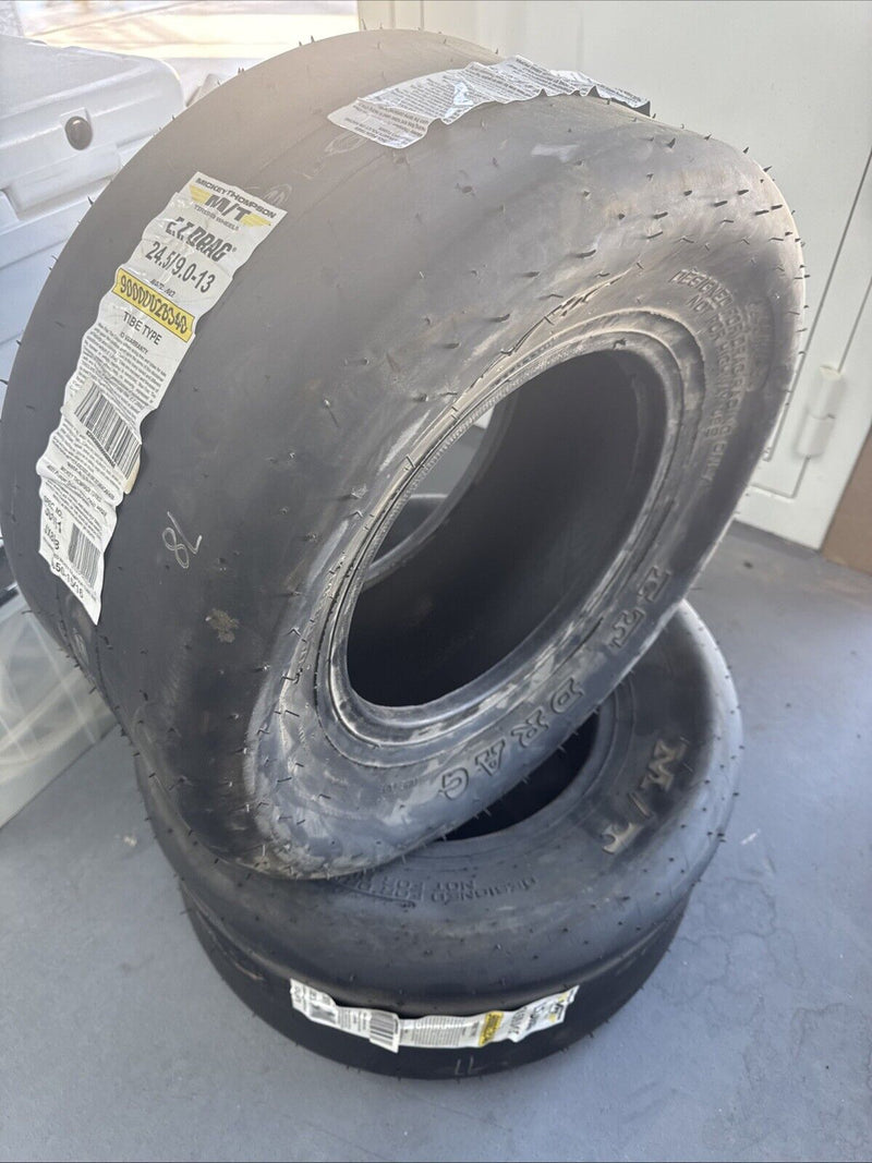 2 - MICKEY THOMPSON ET DRAG SLICK RACING TIRES 24.5X9-13 MTT250841 ( PAIR )