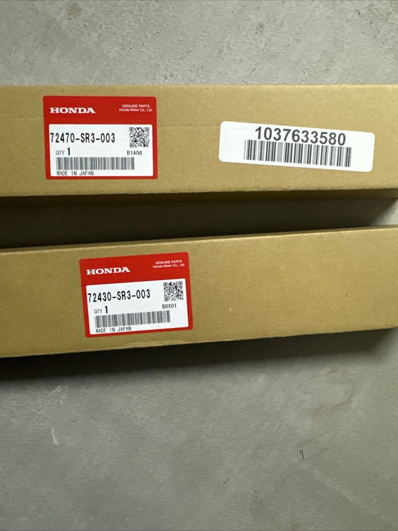 HONDA Genuine 92-95 CIVIC EJ1 EG3 EG4 EG5 EG6 Door Pillar Sash Garnish R&L Trim