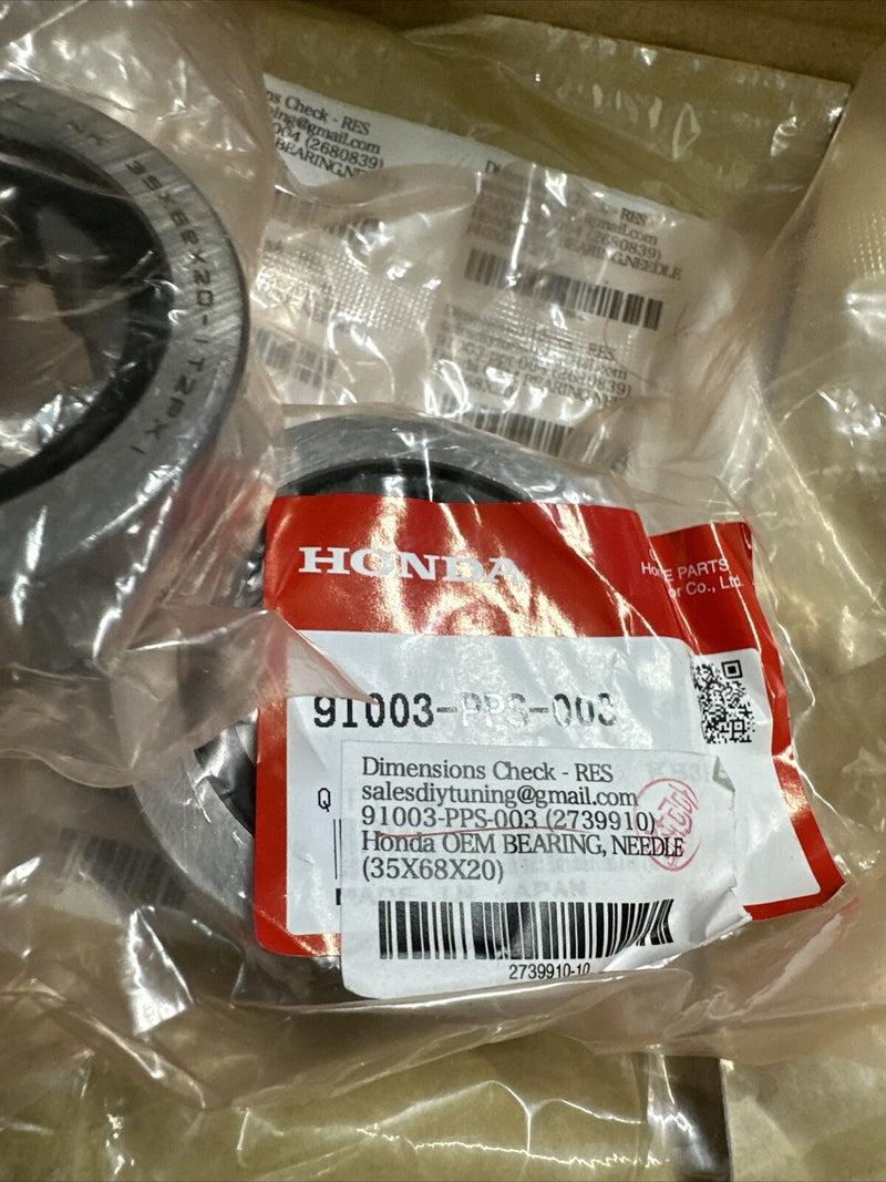 OEM Manual Transmission Countershaft Bearing for Honda 91003-PPS-003 K Series