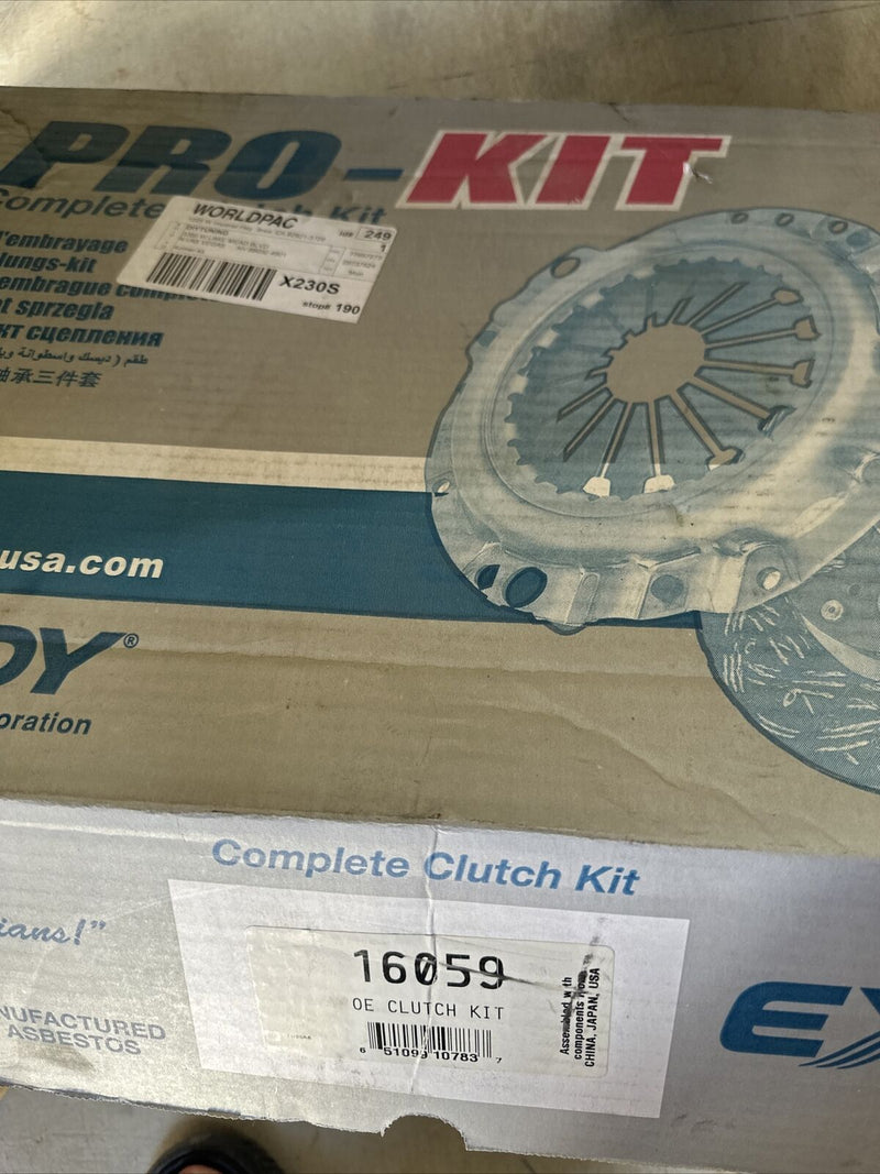 Transmission Clutch Kit-SR5, GAS, Eng Code: 3VZE, FI, Natural Exedy 16059