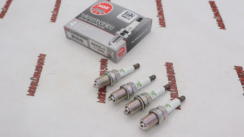 BKR7E-11 NGK V-Power Spark Plugs Colder Turbo Honda Civic Si Integra GSR Type-R