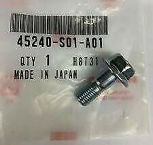 Genuine Honda Brake Caliper Bolt 45240-S01-A01