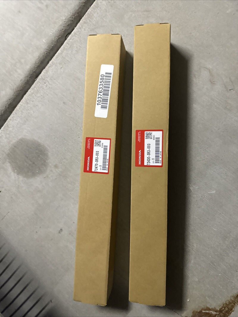 HONDA Genuine 92-95 CIVIC EJ1 EG3 EG4 EG5 EG6 Door Pillar Sash Garnish R&L Trim