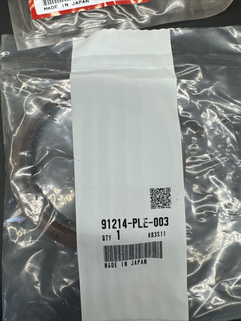 GENUINE OEM HONDA ACURA OIL PUMP FRONT & REAR MAIN CRANK SEAL B-SERIES DOHC VTEC
