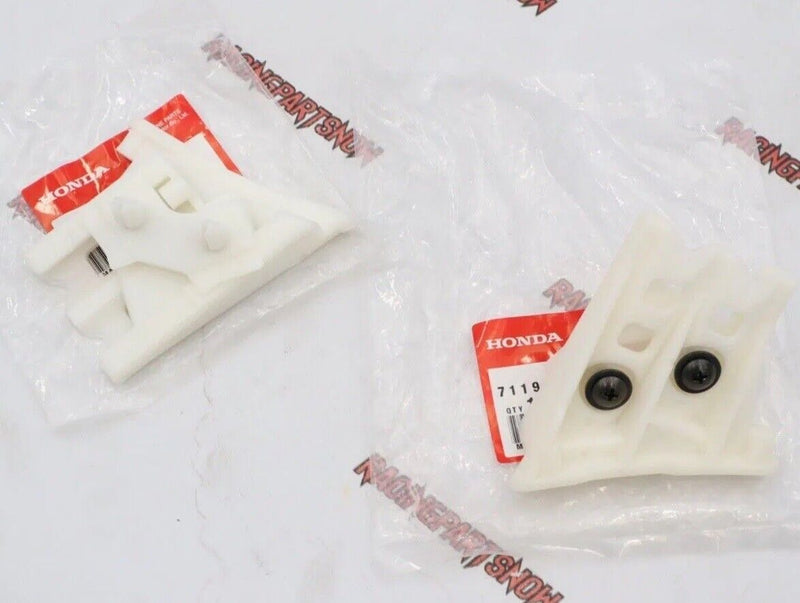 OEM HONDA CRX CIVIC RIGHT & LEFT FENDER BUMPER BRACKET SLIDE SI DX HF