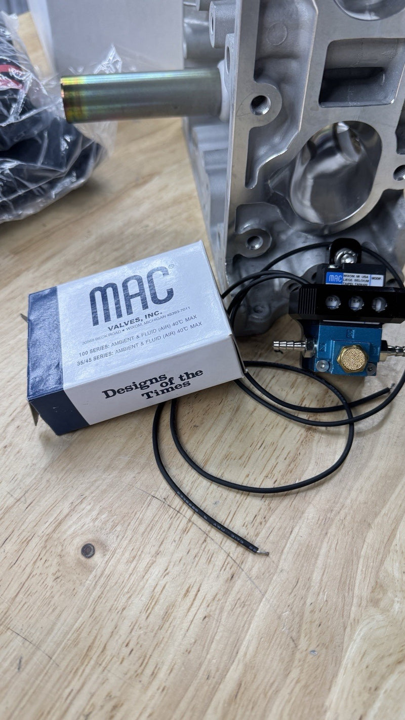 TRC MAC 3 Port FULL Kit Electronic Boost Control Solenoid Valve With Mount