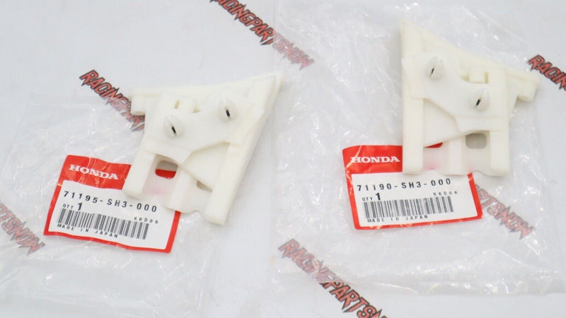 OEM HONDA CRX CIVIC RIGHT & LEFT FENDER BUMPER BRACKET SLIDE SI DX HF