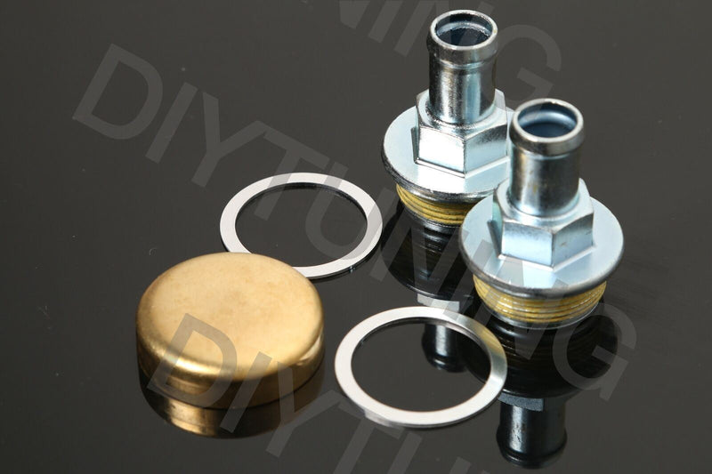OEM Acura Honda Catch Can Block Adapters Plug PCV B18 B16 B20 LS GSR S ...