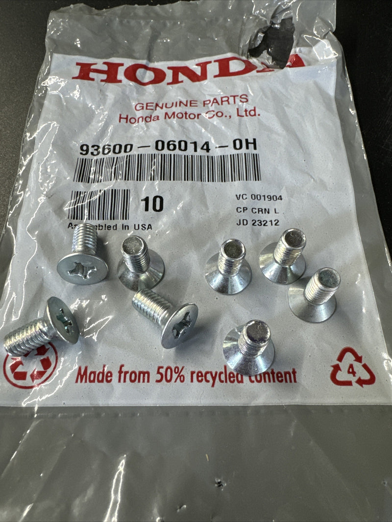 8x Honda Acura Disc Brake Rotor Screw OEM  all models