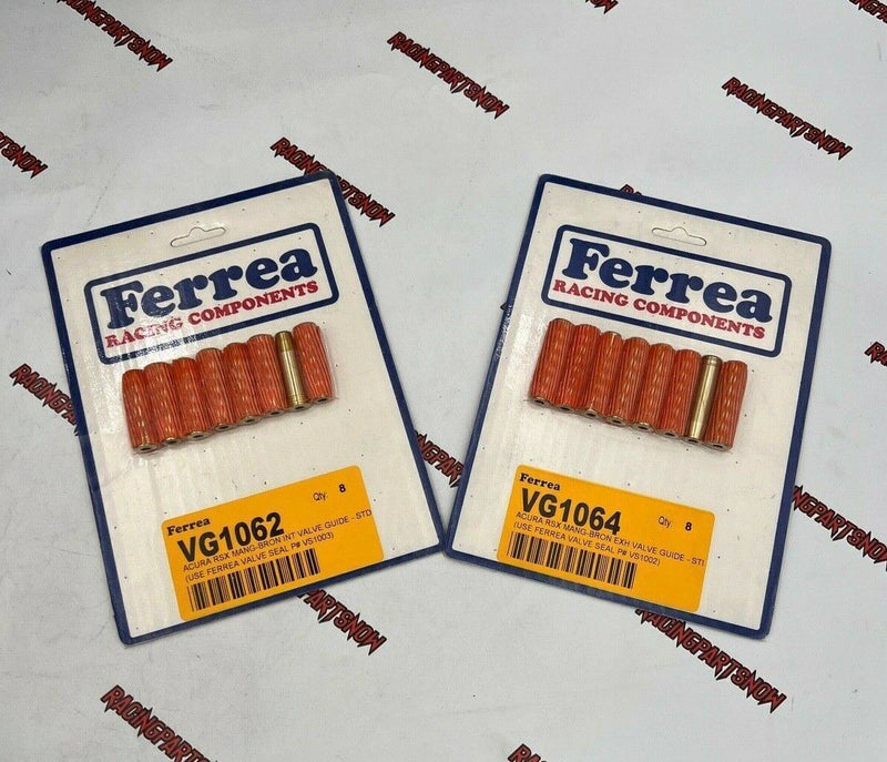 FERREA INTAKE EXHAUST VALVE GUIDES For '01 - '06 ACURA RSX 2.0L (K20)