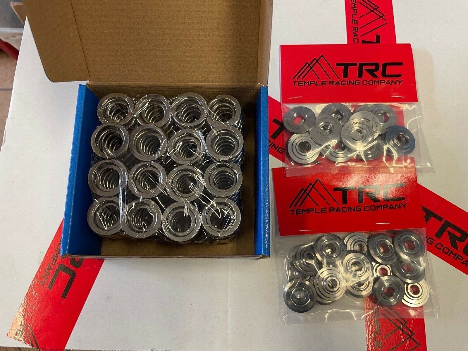 Supertech 95 lbs Dual Valve Springs & TRC Titanium Retainers Kit K Ser ...