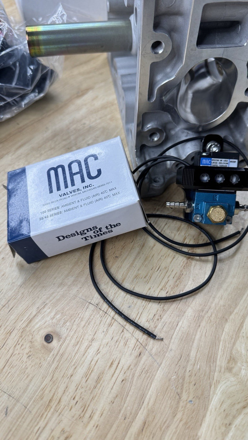 TRC MAC 3 Port FULL Kit Electronic Boost Control Solenoid Valve With Mount