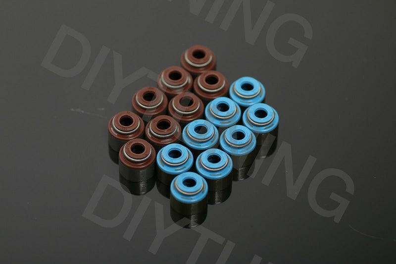 SUPERTECH VALVE STEM SEALS 16 PCS VITON B18B B18 B20 H23 B20B NON VTEC ACURA