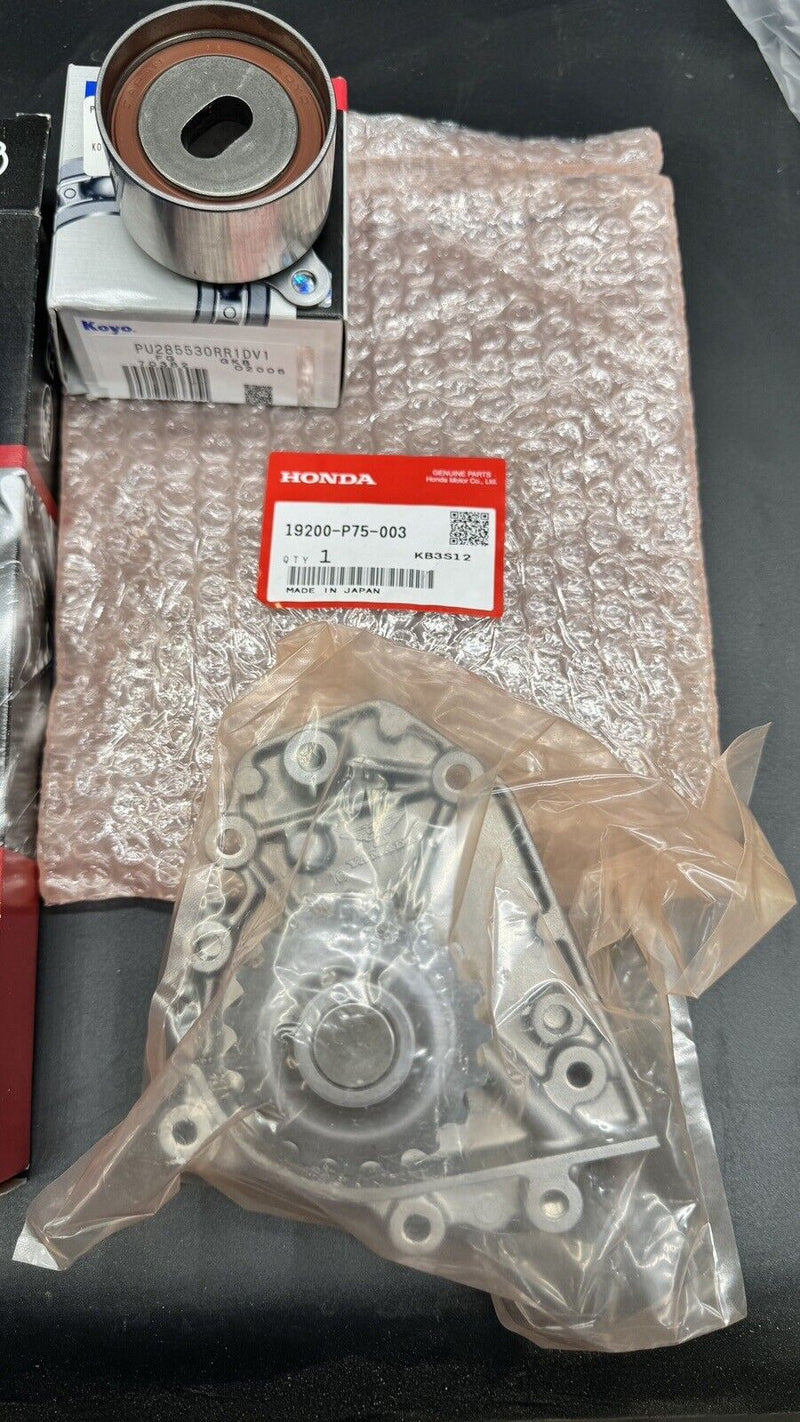 90-01 INTEGRA LS B18 B20 GATES BLUE RACING TIMING BELT WATER PUMP TENSIONER KIT