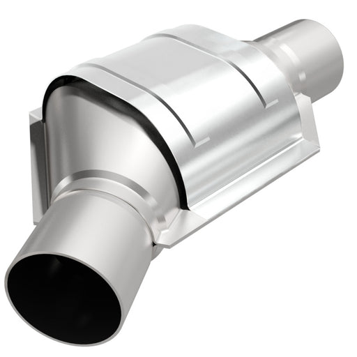 MagnaFlow Universal Catalytic Converter 2.50inch Angled Inlet - BattleBorn SpeedShop