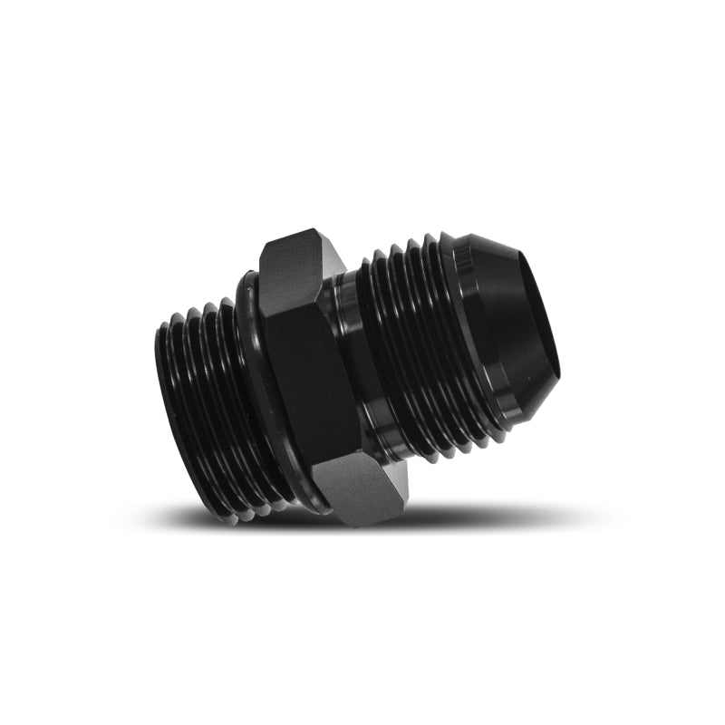 Mishimoto - 10 ORB to - 10AN Aluminum Fitting - Black - BattleBorn SpeedShop