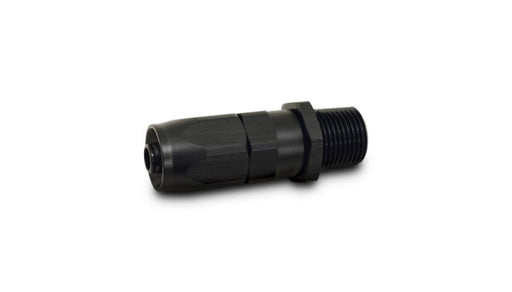Vibrant -10AN Male NPT Straight Hose End Fitting - 1/2 NPT - BattleBorn SpeedShop