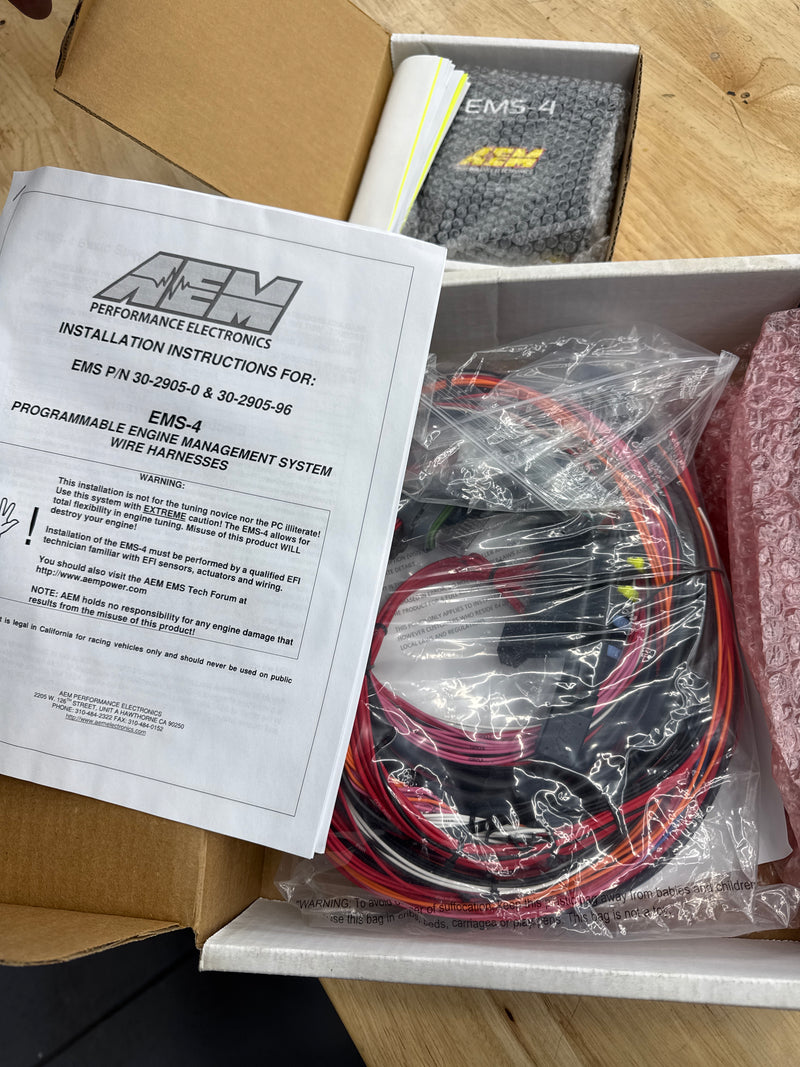 AEM EMS - 4 with universal wiring harness