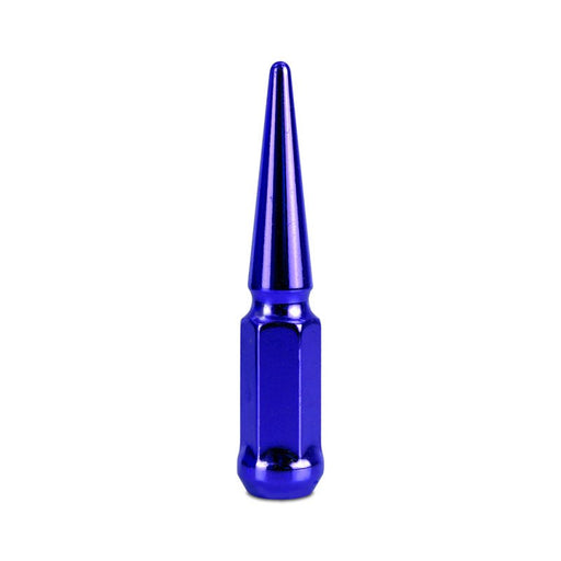 Mishimoto Mishimoto Steel Spiked Lug Nuts M14 x 1.5 24pc Set Blue - BattleBorn SpeedShop