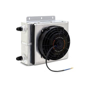 Mishimoto Universal Oil Cooler Kit 23 Row Cooler and 1in x 8in Fan - BattleBorn SpeedShop