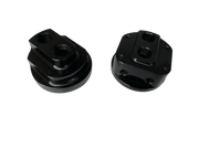 BLOX Racing Remote Oil Filter Relocation Kit - Black - BattleBorn SpeedShop