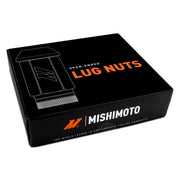 Mishimoto Steel Locking Lug Nuts M14x1.5 24pc Set Black - BattleBorn SpeedShop