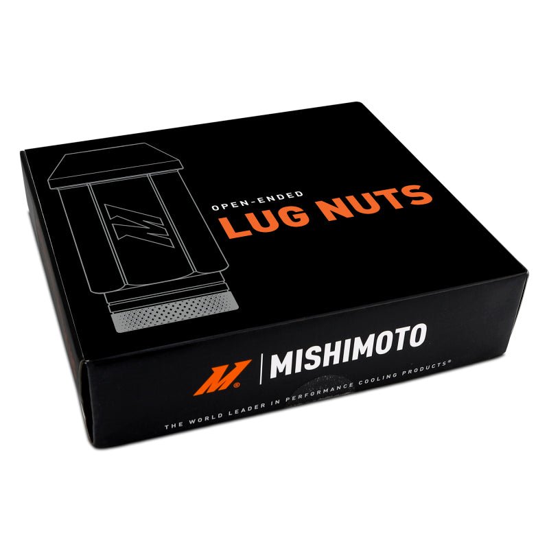 Mishimoto Steel Locking Lug Nuts M14x1.5 24pc Set Black - BattleBorn SpeedShop
