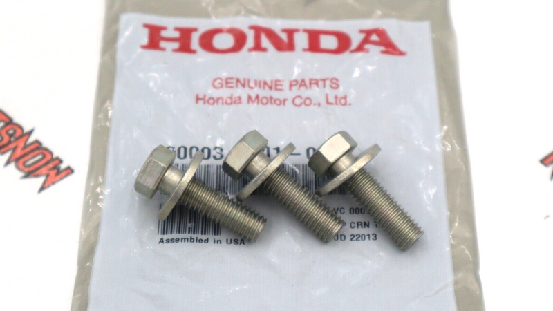 (THREE) OEM HONDA ACURA DISTRIBUTOR MOUNTING BOLT WASHER SET OF 3 D15 B16 B17