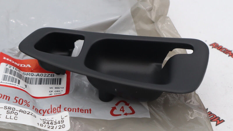 Honda S2000 DRIVER SIDE INNER DOOR HANDLE COVER *NH167L* (GRAPHITE BLACK)