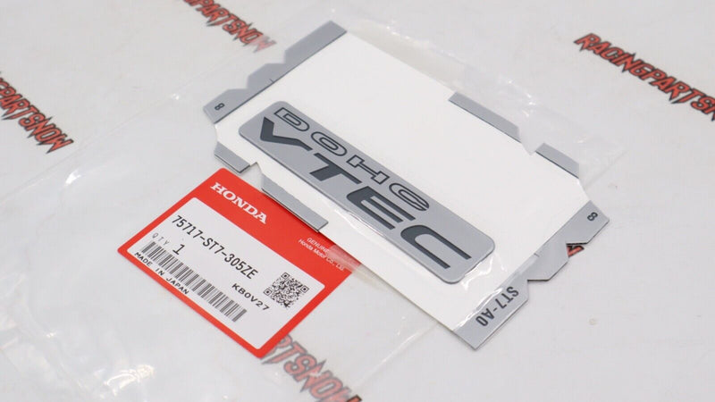 New OEM 90-01 Acura Integra GSR Type R B18C1 B18C5 DC2 "DOHC VTEC" Emblem Badge