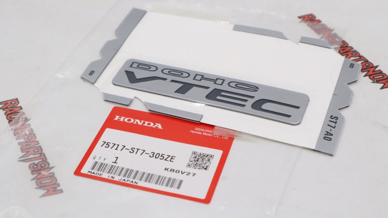 New OEM 90-01 Acura Integra GSR Type R B18C1 B18C5 DC2 "DOHC VTEC" Emblem Badge