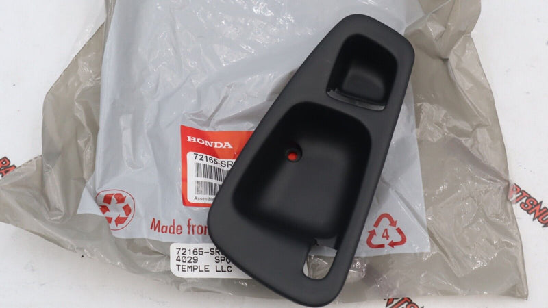 Honda S2000 DRIVER SIDE INNER DOOR HANDLE COVER *NH167L* (GRAPHITE BLACK)