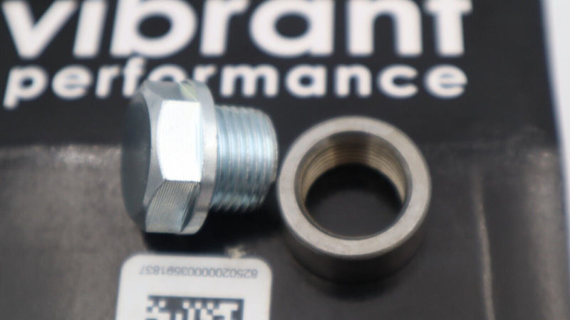 Vibrant Performance O2 Hex Bolt & Bung for Plugging O2 Sensor Bungs Plug