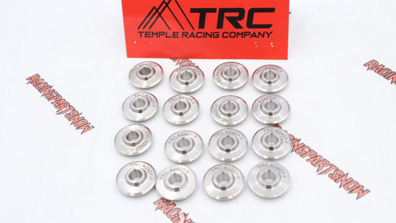 Temple Racing Co Titanium Valve Spring Retainers for Honda Acura K24Z7 12-15 TRC