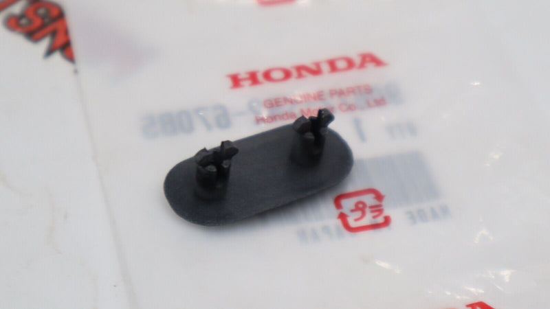 Honda License Plate Cap Bumper Plug Cover Starlight Flamenco Black Pearl - B