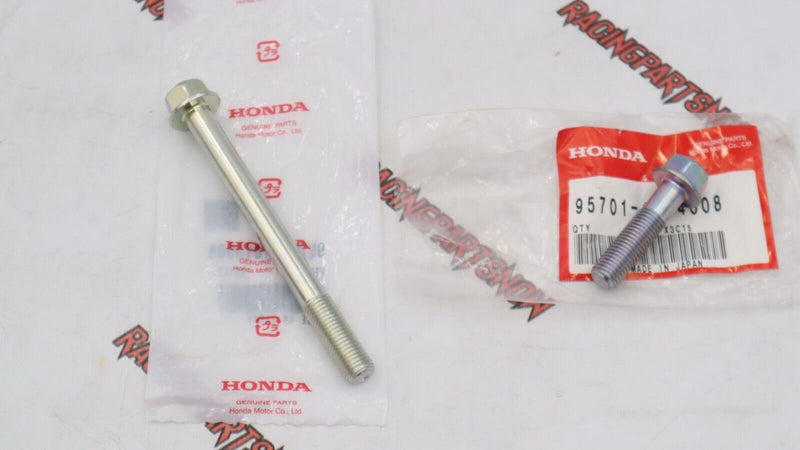 HONDA ACURA OEM 90-06 5SPD MANUAL STARTER BOLT 2PC SET CIVIC INTEGRA B D F H
