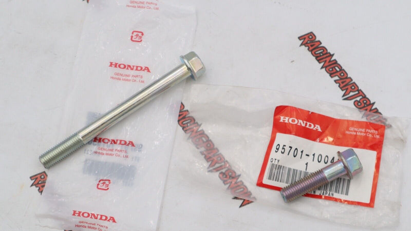 HONDA ACURA OEM 90-06 5SPD MANUAL STARTER BOLT 2PC SET CIVIC INTEGRA B D F H