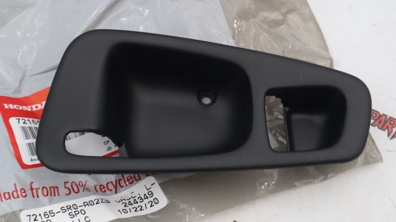 Honda S2000 DRIVER SIDE INNER DOOR HANDLE COVER *NH167L* (GRAPHITE BLACK)